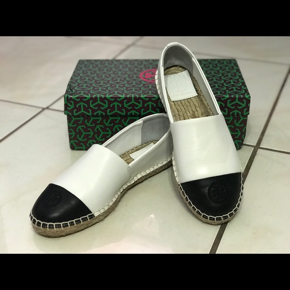 Tory Burch — Color Block Espadrilles Sz 9